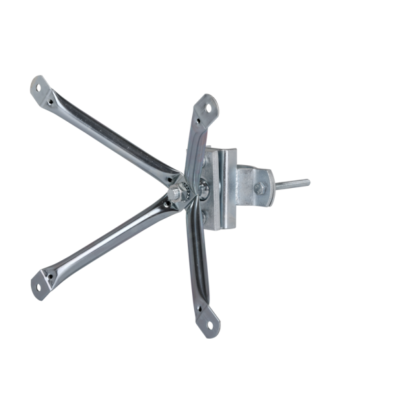 Type I Kulefäste i galvaniserat stål, för vägg- och stolpfäste