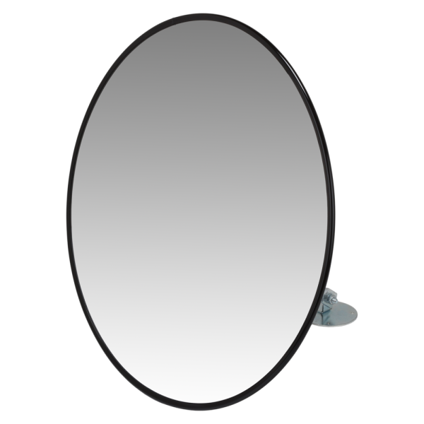 Rund industrispegel i akryl, flera storlekar