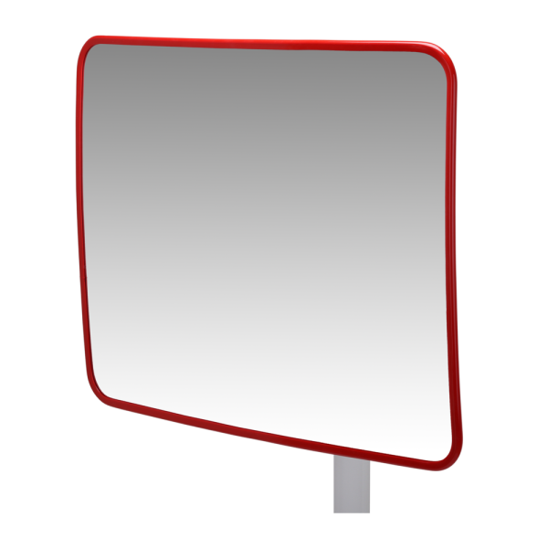 Rektangulär industrispegel i akryl, flera storlekar