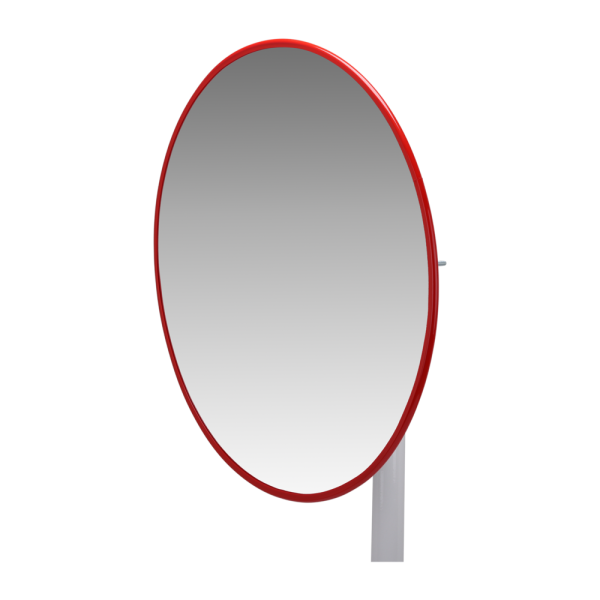 Rund industrispegel i akryl, flera storlekar