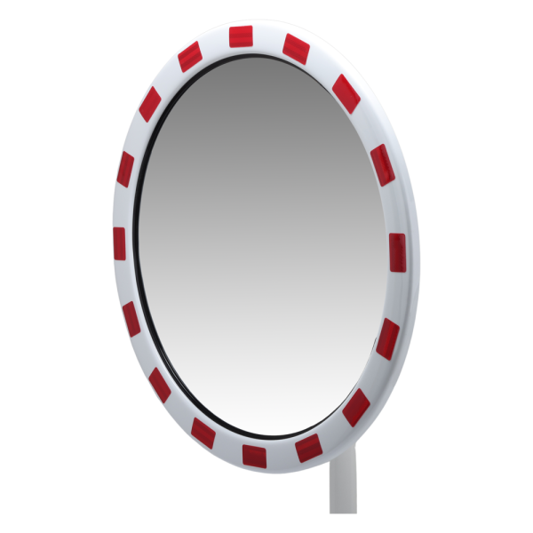 Rund säkerhetsspegel i polykarbonat, flera storlekar