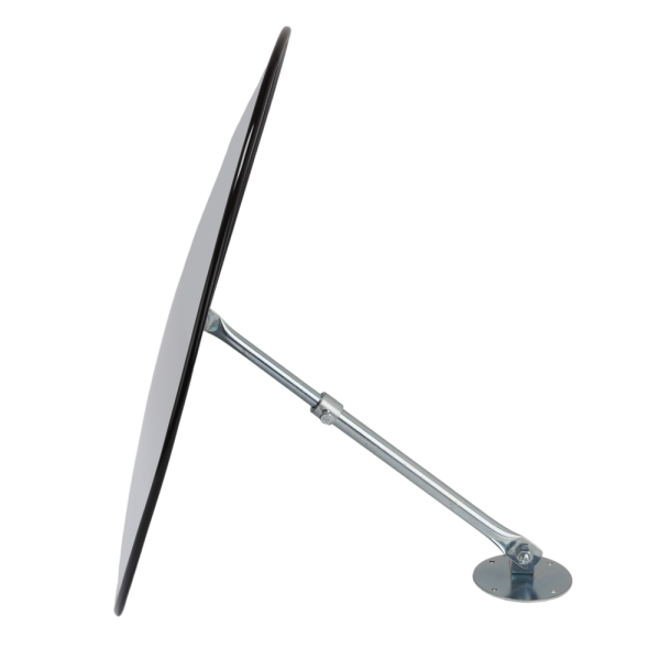 Rund industrispegel i akryl, flera storlekar