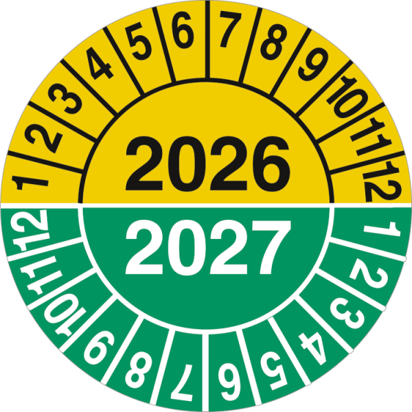 Kontrollmärken 2026–2027