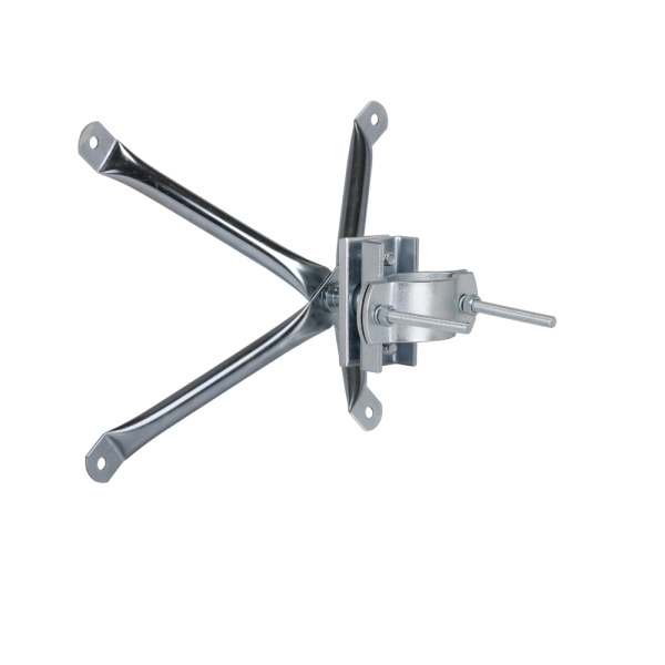 Type I Kulefäste i galvaniserat stål, för vägg- och stolpfäste