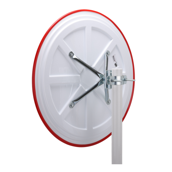 Rund industrispegel i akryl, flera storlekar