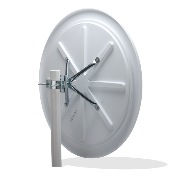 Rund trafikspegel i INOX, flera storlekar