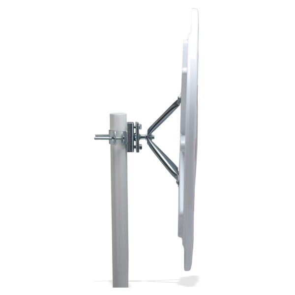 Rund trafikspegel i INOX, flera storlekar