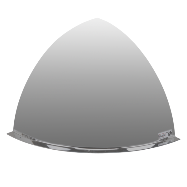 90° Kupolformad vidvinkelspegel i akryl, flera storlekar