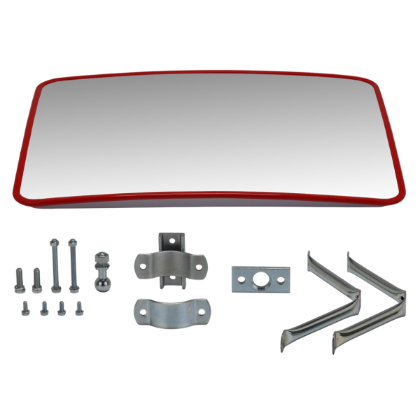 Rektangulär industrispegel i akryl, flera storlekar