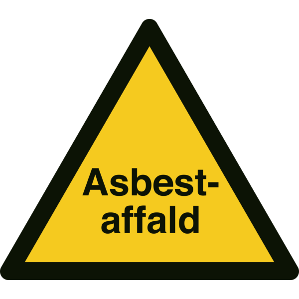 Asbest affald