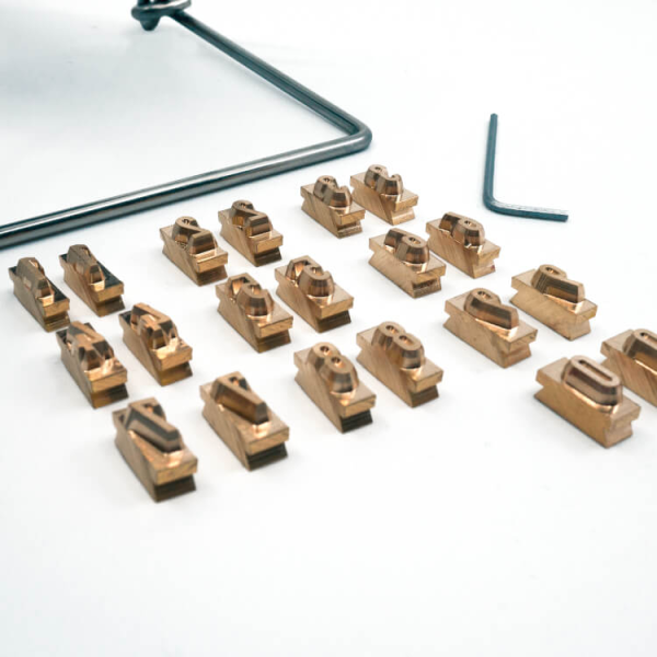 Brännstämpel för serienummer