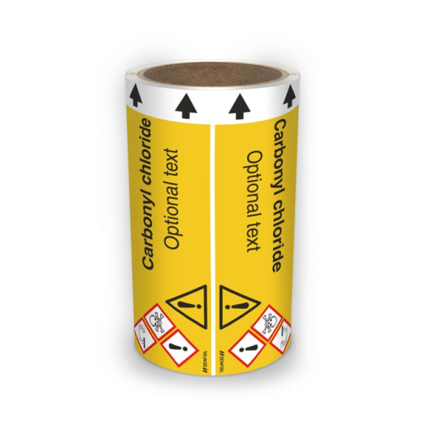 ISO Rörmärkning - Carbonyl chloride (english) ISO 20560