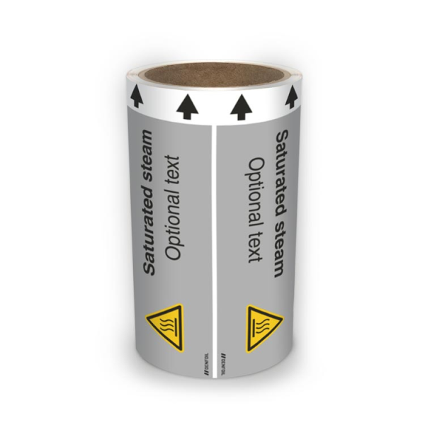ISO Rörmärkning - Saturated steam (english) ISO 20560