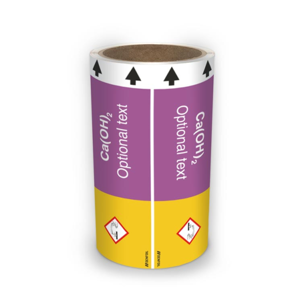 ISO Rörmärkning - Calcium hydroxide (english) ISO 20560
