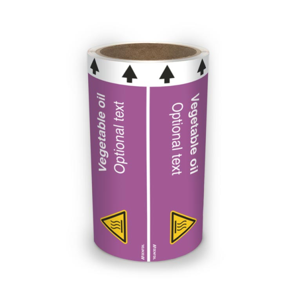 ISO Rörmärkning - Vegetable oil (english) ISO 20560