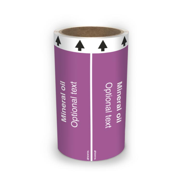 ISO Rörmärkning - Mineral oil (english) ISO 20560