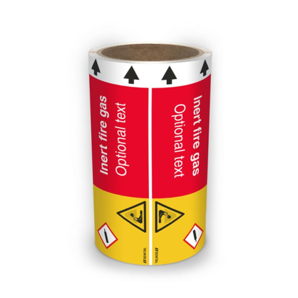 ISO Rörmärkning - Inert fire gas (english) ISO 20560