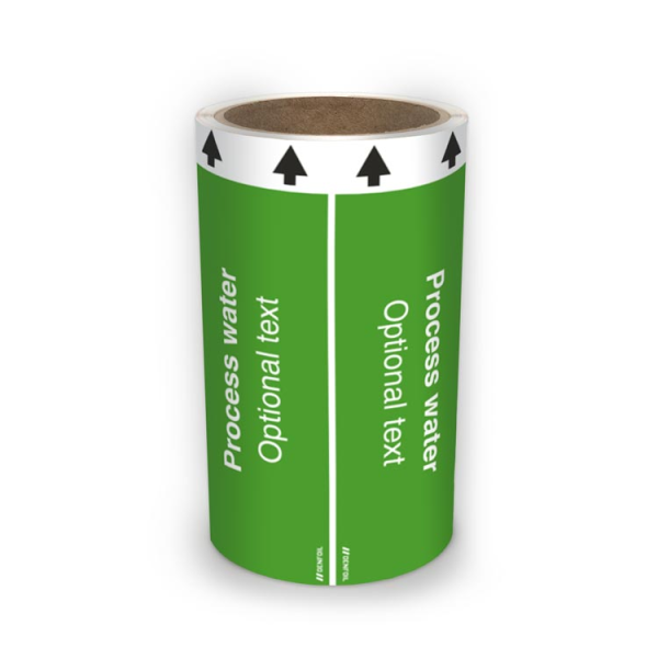 ISO Rörmärkning - Process water (english) ISO 20560