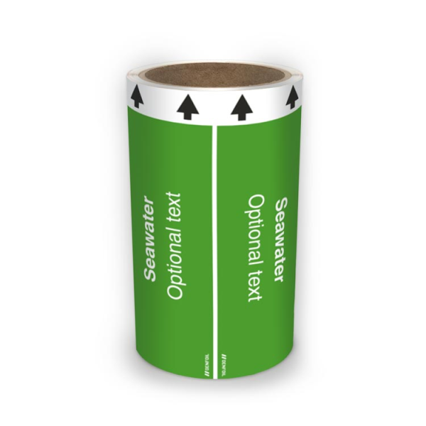 ISO Rörmärkning - Seawater (english) ISO 20560