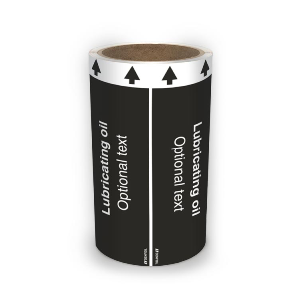 ISO Rörmärkning - Lubricating oil (english) ISO 20560