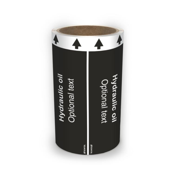 ISO Rörmärkning - Hydraulic oil (english) ISO 20560