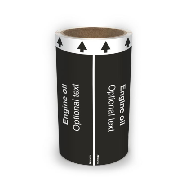 ISO Rörmärkning - Engine oil (english) ISO 20560