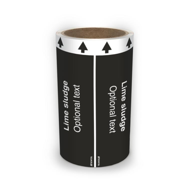 ISO Rörmärkning - Lime sludge (english) ISO 20560