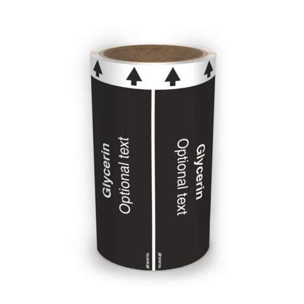 ISO Rörmärkning - Glycerin (english) ISO 20560