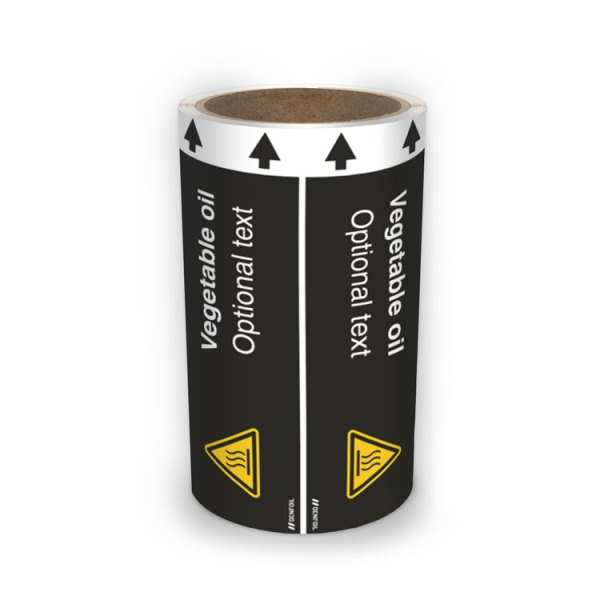 ISO Rörmärkning - Vegetable oil (english) ISO 20560