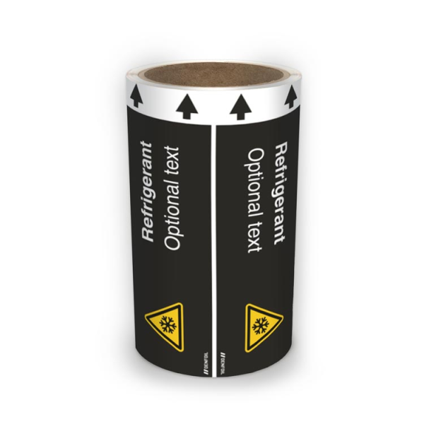 ISO Rörmärkning - Refrigerant (english) ISO 20560