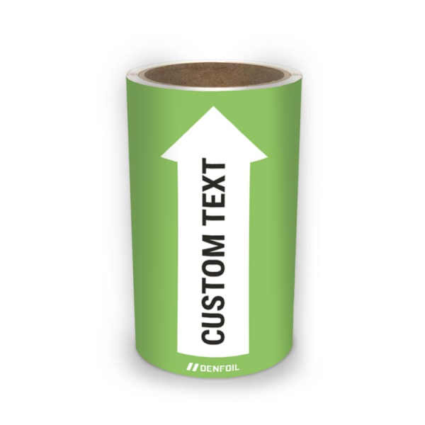 SIS Rörmärken för Övrigt / valfri text - Ljusgrön, flera varianter + kan anpassas