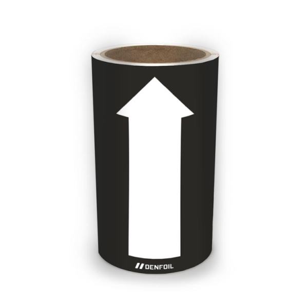 SIS Rörmärken för övriga vätskor - Svart, flera varianter + kan anpassas