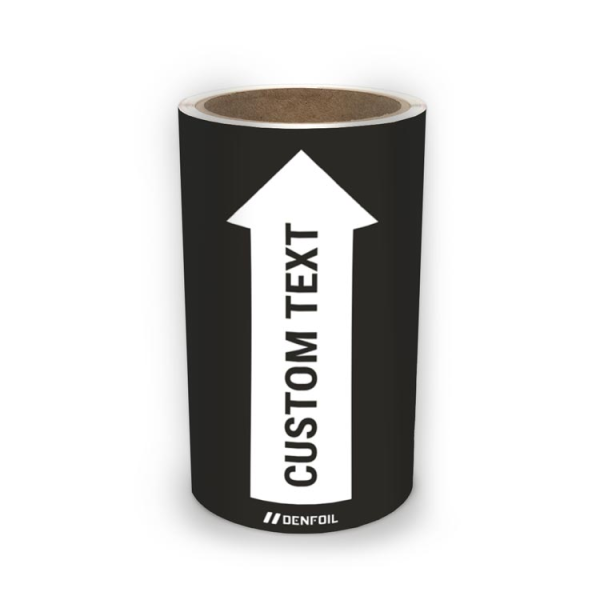 SIS Rörmärken för övriga vätskor - Svart, flera varianter + kan anpassas