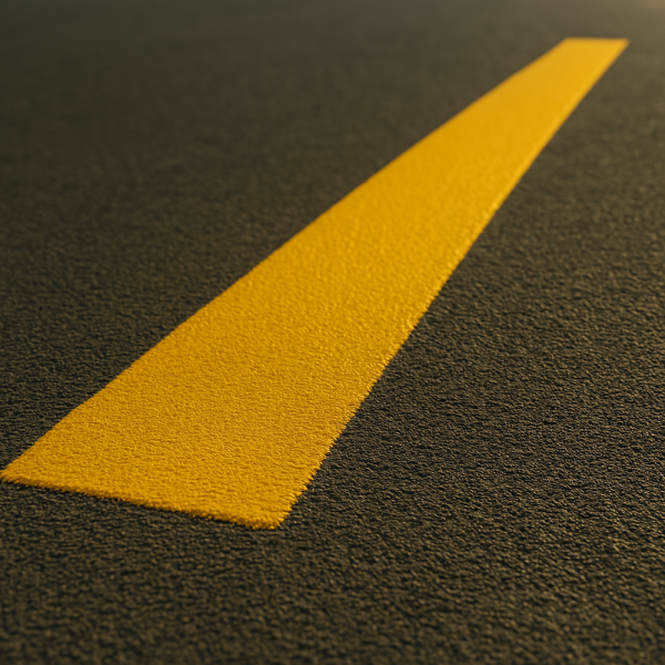 PREMARK Termoplastisk vägmarkeringstejp, vit eller gul rulle, 100 mm x 5 m