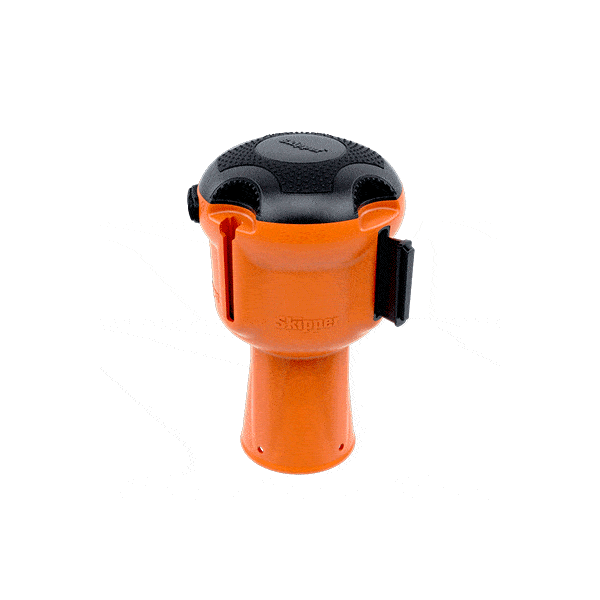 Avspärrningspaket med 1 punkt (1 x 9 m röd/vit avspärrningsband) SKIPPER-system. 