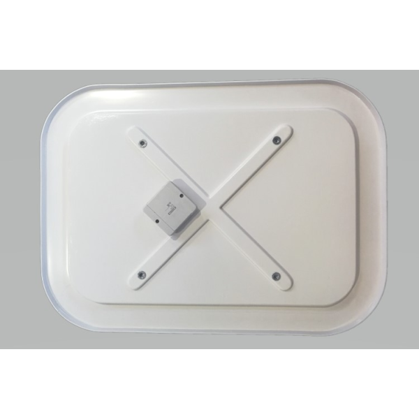 Rektangulär trafikspegel i akryl, flera storlekar