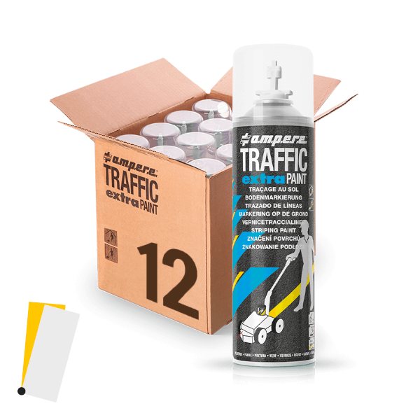 12 burkar TRAFFIC Extra markeringsspray