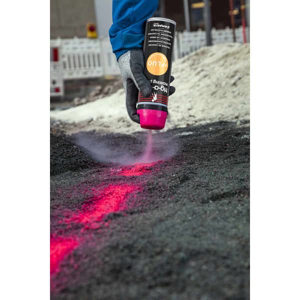 AMPERE Trig-a-Cap - 650 ml Markeringsspray för utomhusmarkering.