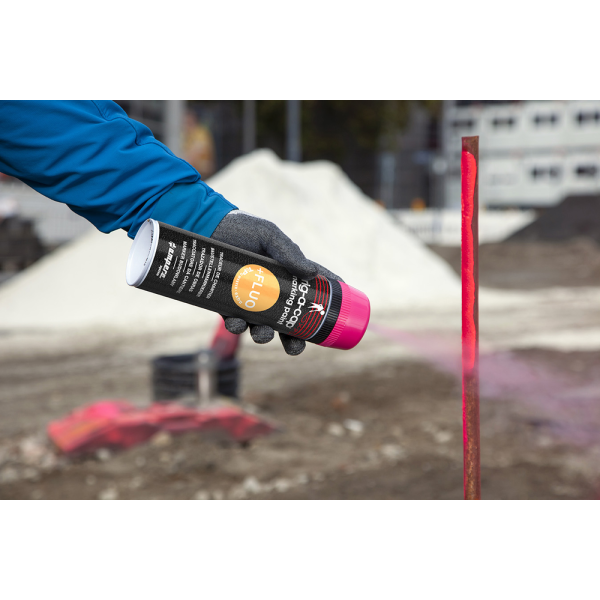 AMPERE Trig-a-Cap - 650 ml Markeringsspray för utomhusmarkering.