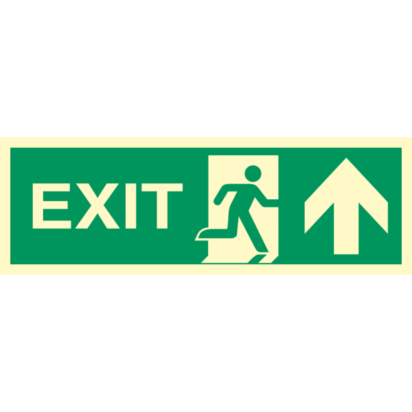 Exit right arrow up - IMO Direction sign - IMPA 334401