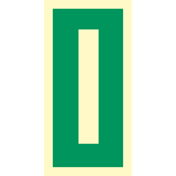 Character I - IMO Direction sign - IMPA 334218