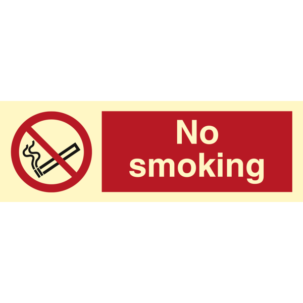 No smoking - IMO Prohibition sign - IMPA 338530