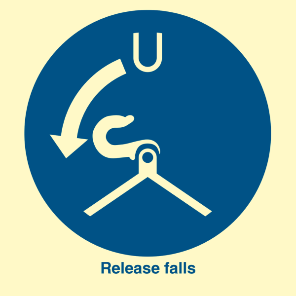Release falls - IMO sign - IMPA 335106