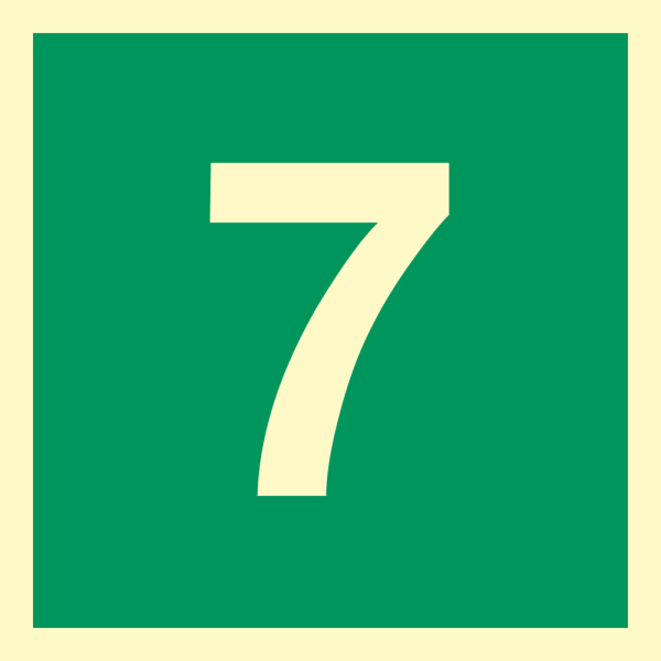 Number 7 - IMO sign