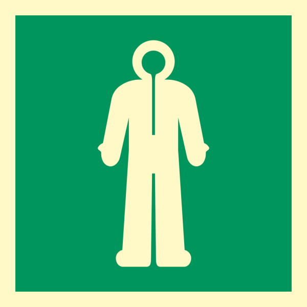 IMO sign - Survival suit 