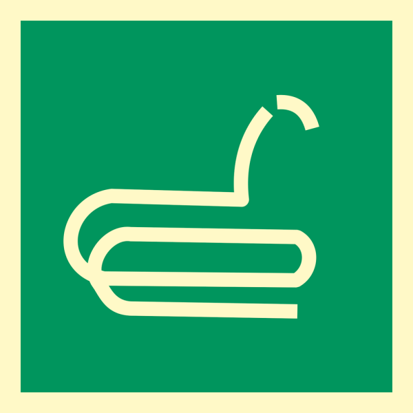 Fire proof line - IMO sign
