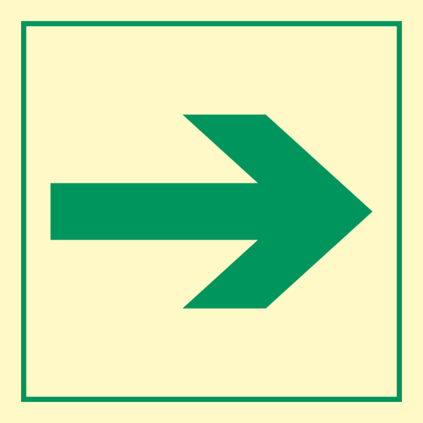 IMO sign - Primary means of escape 