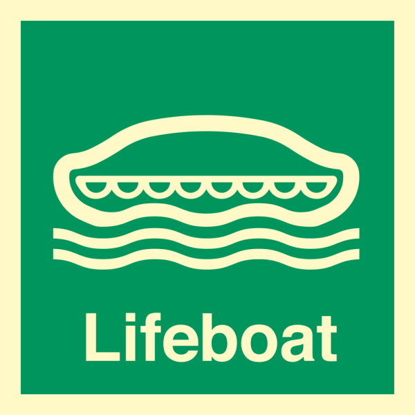 IMO sign - Lifeboat 