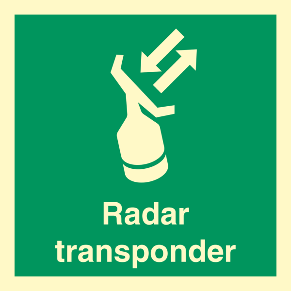 IMO sign - Radar Transponder 