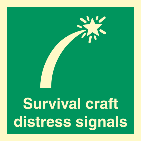 IMO sign - Survival craft distress signal 